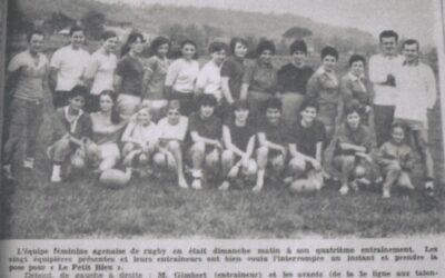 La première équipe féminine de rugby agenaise