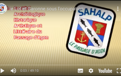 Conférence : Le Lot-et-Garonne sous l’occupation Conférence 49 min