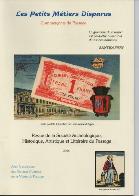 Couverture de la revue SAHALP 2005
