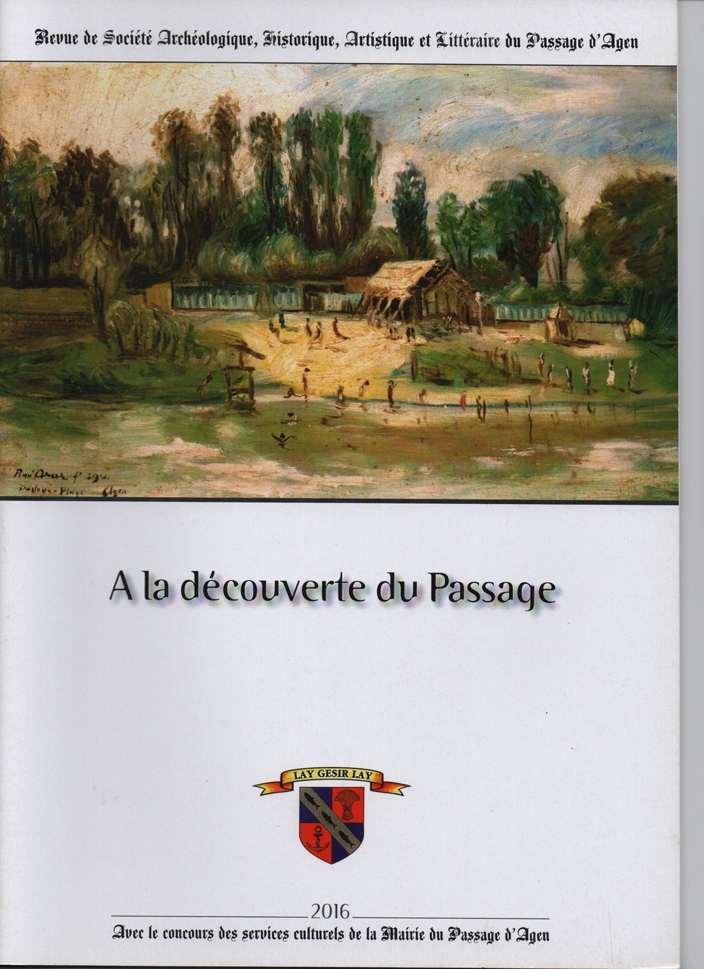 Couverture de la revue SAHALP 2016
