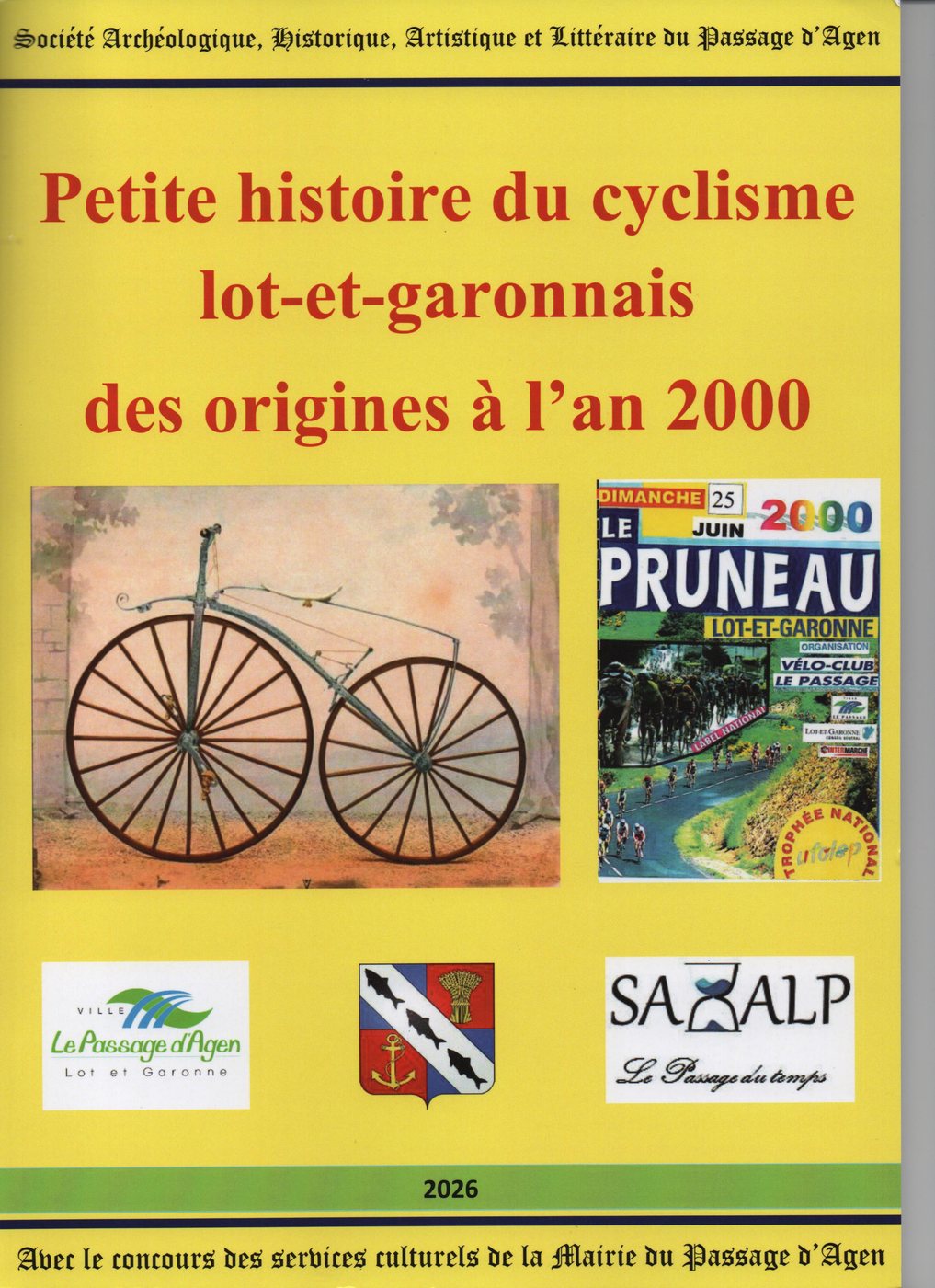 Couverture de la revue SAHALP 2026